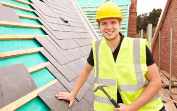 find trusted Aberhosan roofers in Powys